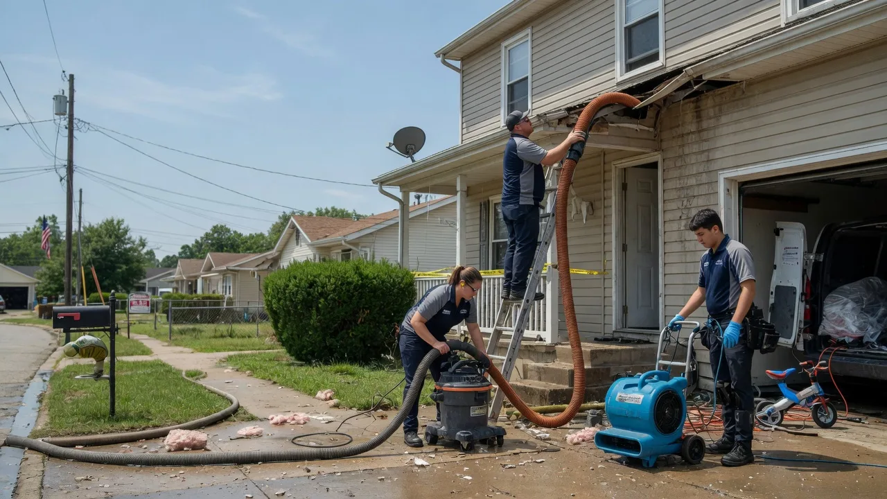 Water Damage Restoration in Glenpool, OK near me